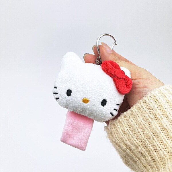サンリオ ハローキティ 蓄光マスコットループホルダー キーホルダー Sanrio