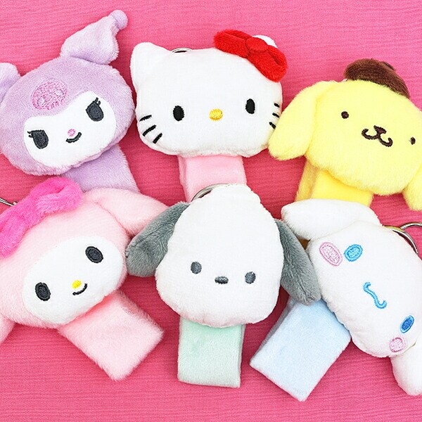 サンリオ ハローキティ 蓄光マスコットループホルダー キーホルダー Sanrio