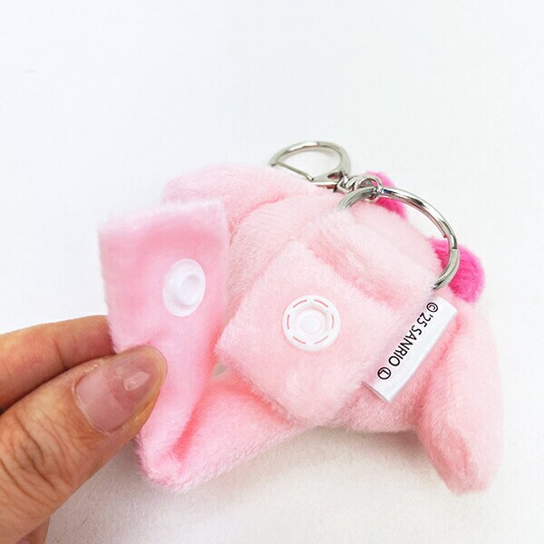 サンリオ マイメロディ 蓄光マスコットループホルダー キーホルダー Sanrio