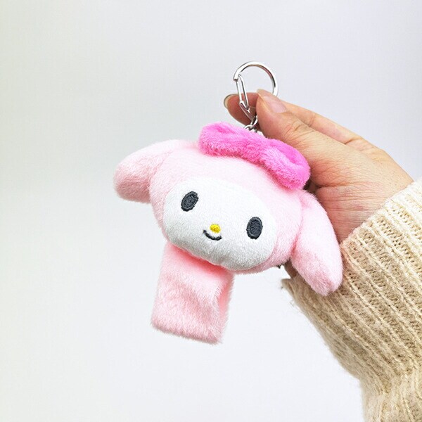 サンリオ マイメロディ 蓄光マスコットループホルダー キーホルダー Sanrio