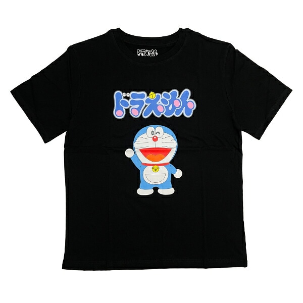 ドラえもん Tシャツ(L) ブラック アパレル