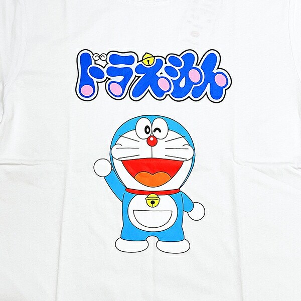 ドラえもん Tシャツ(M) ホワイト アパレル