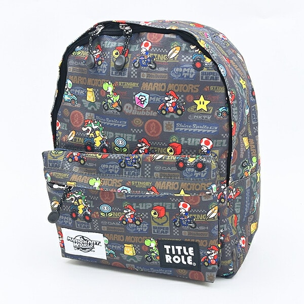 スーパーマリオ マリオカート ワールド KIDSデイパック （ブラック） リュック キッズ 任天堂