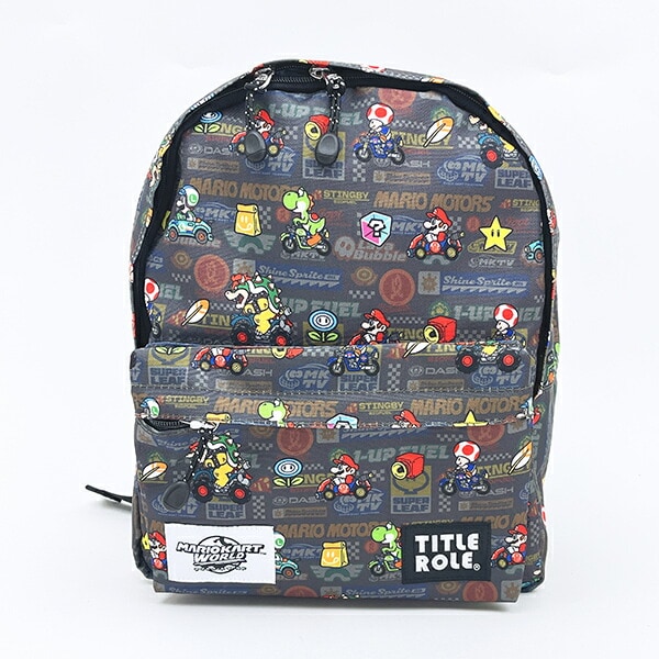 スーパーマリオ マリオカート ワールド KIDSデイパック （ブラック） リュック キッズ 任天堂