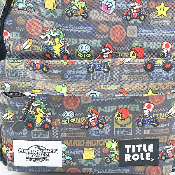 スーパーマリオ マリオカート ワールド KIDSデイパック （ブラック） リュック キッズ 任天堂