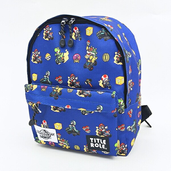 スーパーマリオ マリオカート ワールド KIDSデイパック （ネイビー） リュック キッズ 任天堂