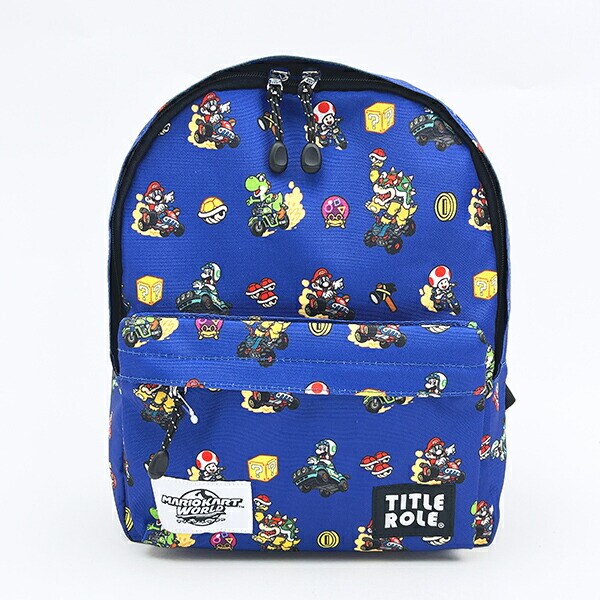 スーパーマリオ マリオカート ワールド KIDSデイパック （ネイビー） リュック キッズ 任天堂