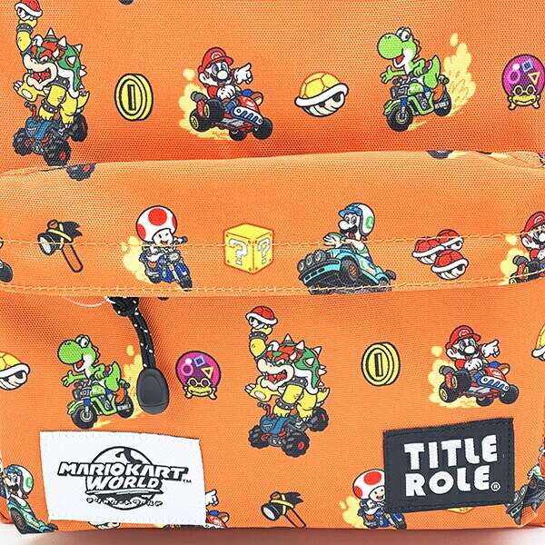 スーパーマリオ マリオカート ワールド KIDSデイパック （オレンジ） リュック キッズ 任天堂