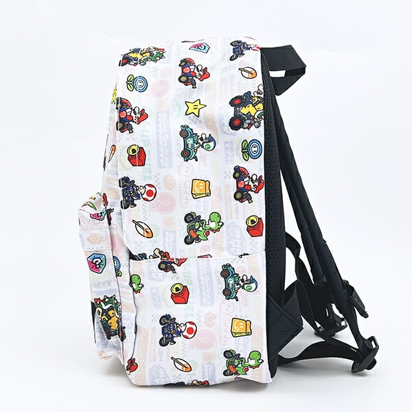 スーパーマリオ マリオカート ワールド KIDSデイパック （ホワイト） リュック キッズ 任天堂