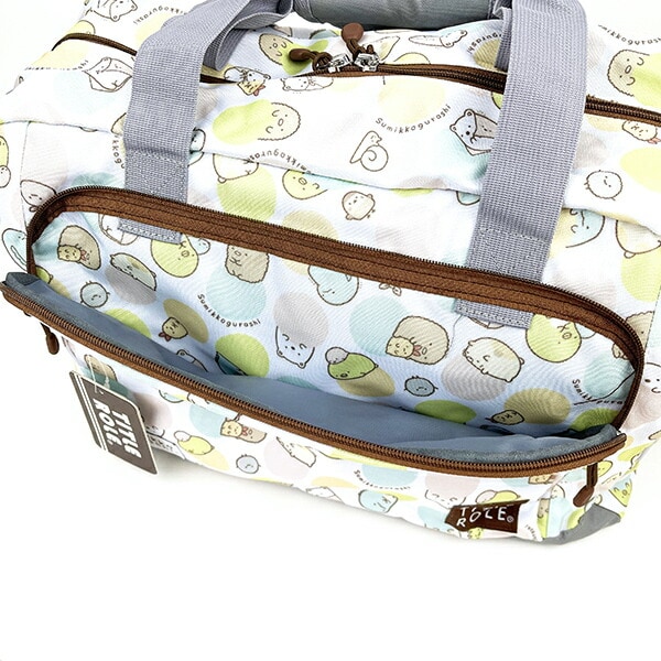 すみっコぐらし ボストンバッグ(ホワイト) キッズ すみっこ