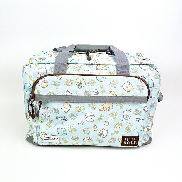 すみっコぐらし ボストンバッグ(ライム) キッズ すみっこ