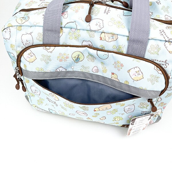 すみっコぐらし ボストンバッグ(ライム) キッズ すみっこ