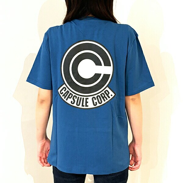 ドラゴンボール カプセルコーポレーション ナリキリ＆アイコンTシャツ(ネイビー) LLサイズ アパレル
