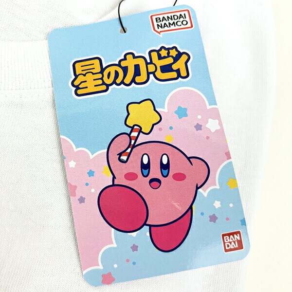 星のカービィ ドットアイコン Tシャツ(ブラック) Mサイズ アパレル 任天堂