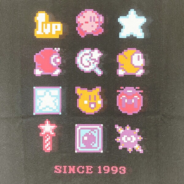 星のカービィ キッズ ドットアイコン Tシャツ(ブラック) 150cm アパレル 任天堂