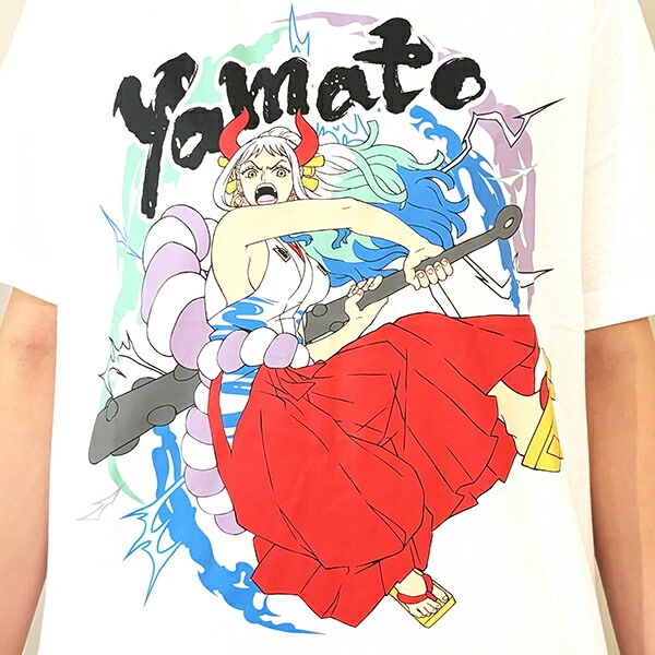 ワンピース ヤマト  Tシャツ(ホワイト) Lサイズ アパレル ジャンプ