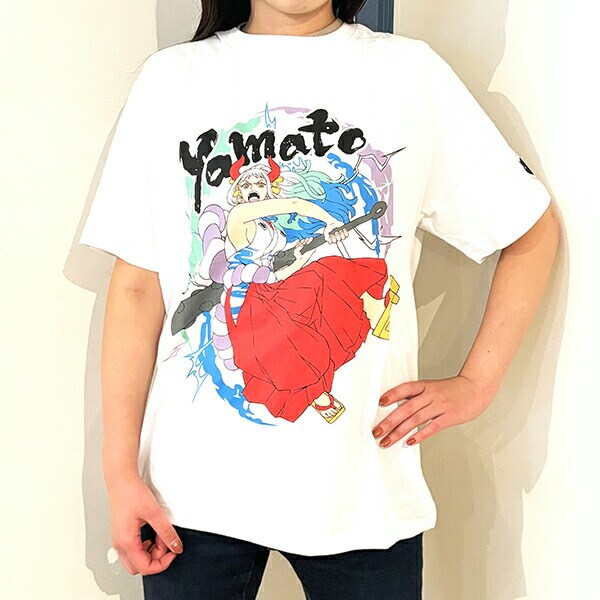 ワンピース ヤマト  Tシャツ(ホワイト) LLサイズ アパレル ジャンプ