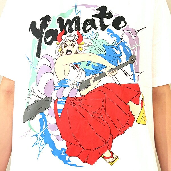 ワンピース ヤマト  Tシャツ(ホワイト) LLサイズ アパレル ジャンプ