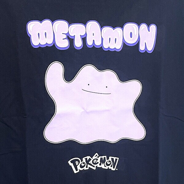 ポケットモンスター メタモン ブラック Tシャツ 3Lサイズ アパレル ポケモン