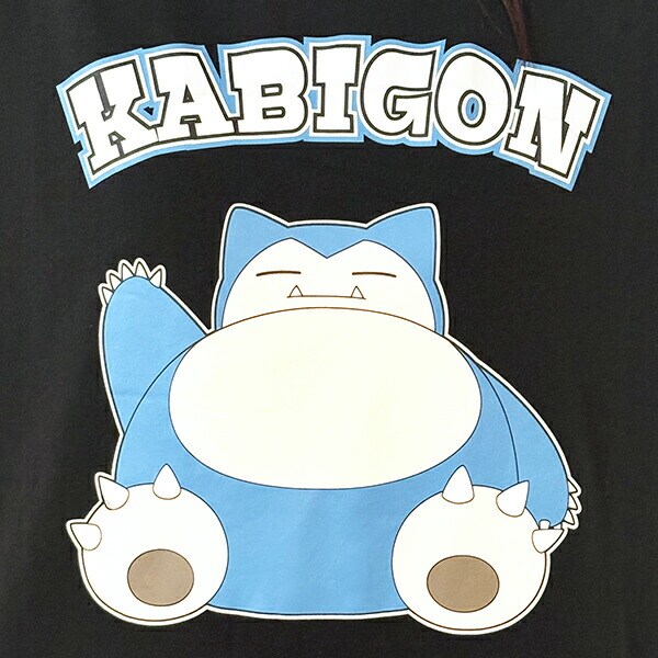ポケットモンスター カビゴン ブラック Tシャツ LLサイズ アパレル ポケモン