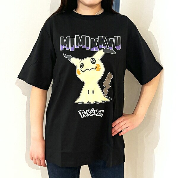 ポケットモンスター ミミッキュ ブラック Tシャツ Lサイズ アパレル ポケモン