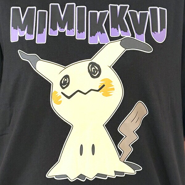 ポケットモンスター ミミッキュ ブラック Tシャツ Lサイズ アパレル ポケモン