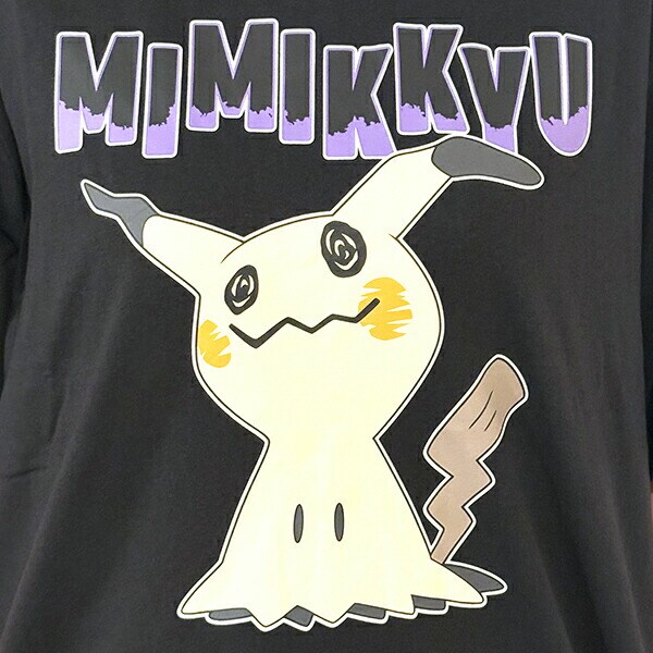 ポケットモンスター ミミッキュ ブラック Tシャツ LLサイズ アパレル ポケモン