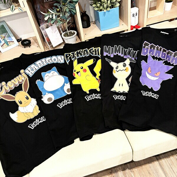 ポケットモンスター ミミッキュ ブラック Tシャツ LLサイズ アパレル ポケモン
