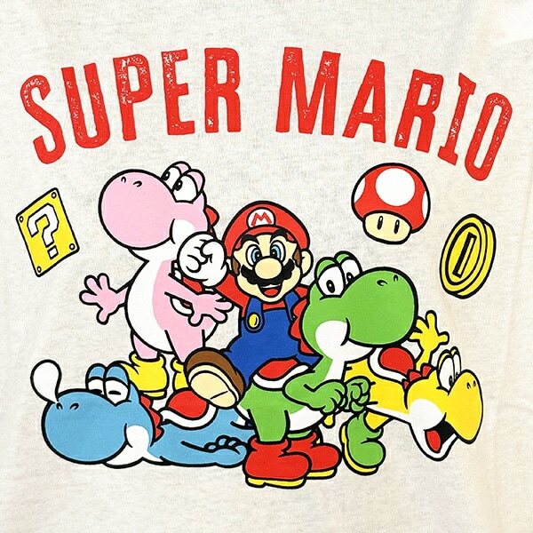 スーパーマリオ マリオカート カラフルヨッシーTシャツ(ホワイト) LLサイズ アパレル 任天堂