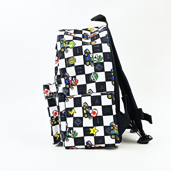 スーパーマリオ マリオカート キッズ レーシングデイパック(ホワイト) バッグ 任天堂