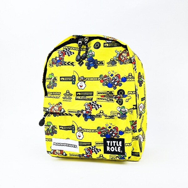 スーパーマリオ マリオカート キッズ レーシングデイパック(イエロー) バッグ 任天堂
