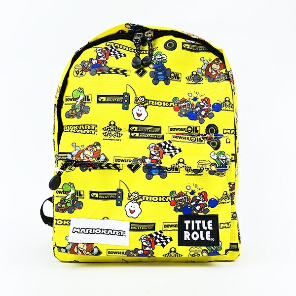 スーパーマリオ マリオカート キッズ レーシングデイパック(イエロー) バッグ 任天堂