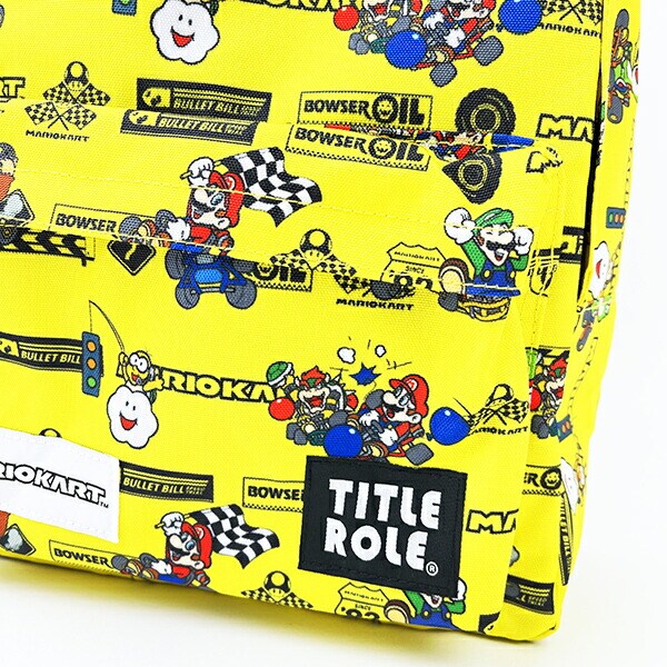 スーパーマリオ マリオカート キッズ レーシングデイパック(イエロー) バッグ 任天堂