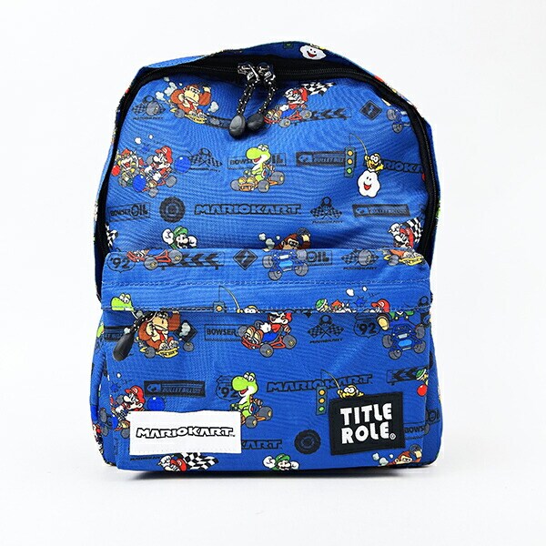 スーパーマリオ マリオカート キッズ レーシングデイパック(ネイビー) バッグ 任天堂