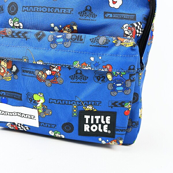 スーパーマリオ マリオカート キッズ レーシングデイパック(ネイビー) バッグ 任天堂