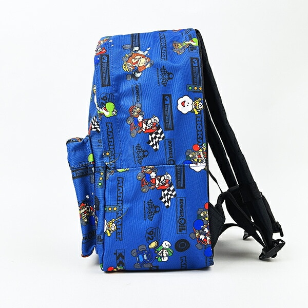 スーパーマリオ マリオカート キッズ レーシングデイパック(ネイビー) バッグ 任天堂