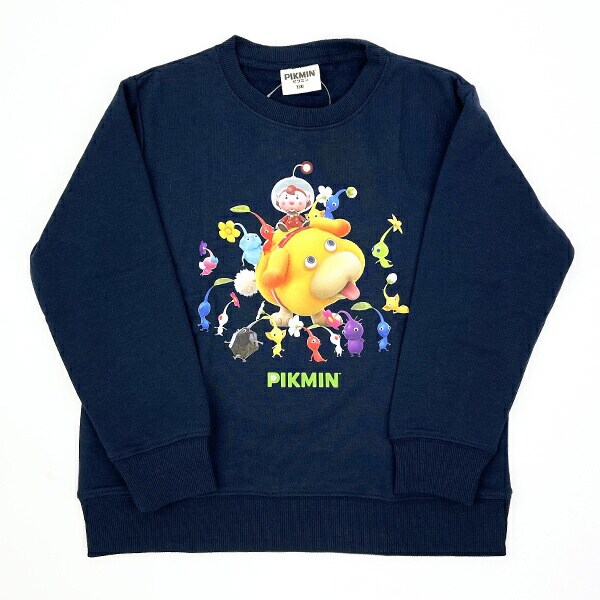 ピクミン KIDSダンドリトレーナー ネイビー 130cm アパレル 任天堂