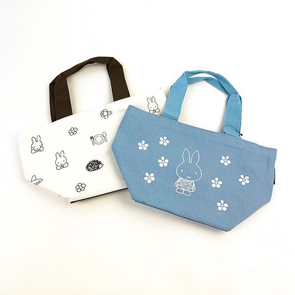 ミッフィー マチデル トートバッグ A4 チラシ 3WAY かばん おでかけ ホワイト