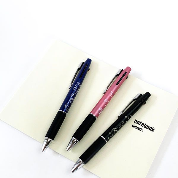 ミッフィー ジェットストリーム 2&1 ブラック ボールペン 赤 黒 文具 学校 オフィス