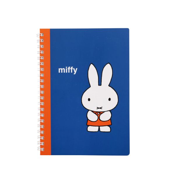 ミッフィー miffy A5リングノート（うさこちゃん） 絵本シリーズ ブルー Dick Bruna  日本製