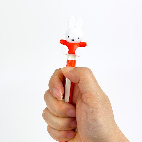 ミッフィー miffy おすわりアクションボールペン  文房具 日本製