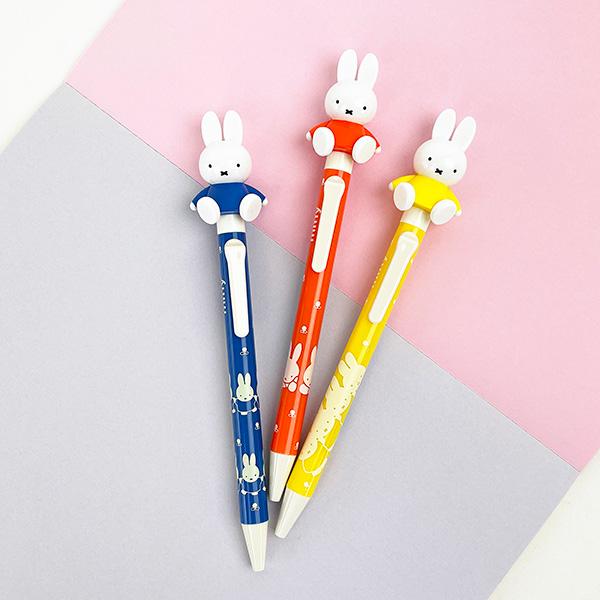 ミッフィー miffy おすわりアクションボールペン  文房具 日本製