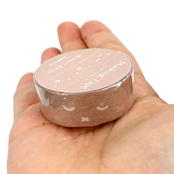 ミッフィー マスキングテープ ブラウン 文具 ステーショナリー デコ