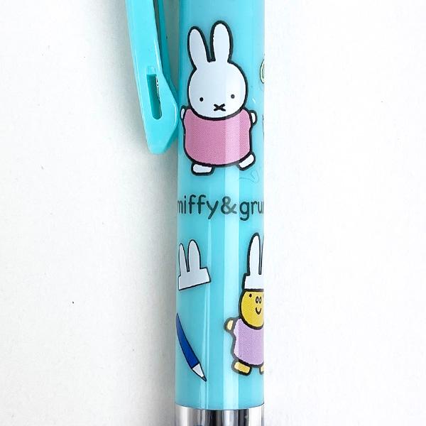ミッフィー miffy 三色ボールペン ブルー ジェットストリーム グランティ 日本製