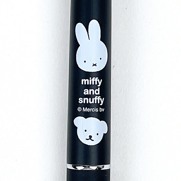 ミッフィー miffy ジェットストリーム(4＆1） ブラック 4色ボールペン シャーペン 文具 日本製