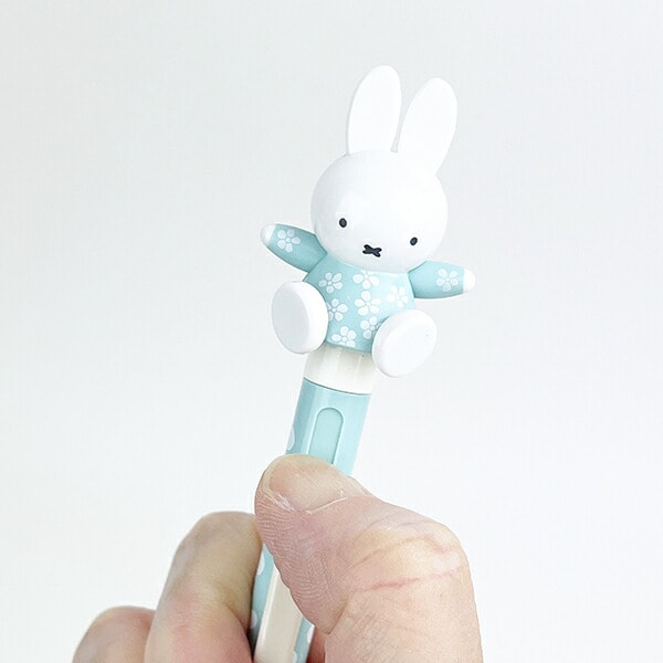 ミッフィー miffy おすわりアクションペン (ミント) ボールペン 文具 日本製