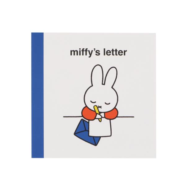 ミッフィー miffy スクエアメモ (おてがみ) 文具 日本製