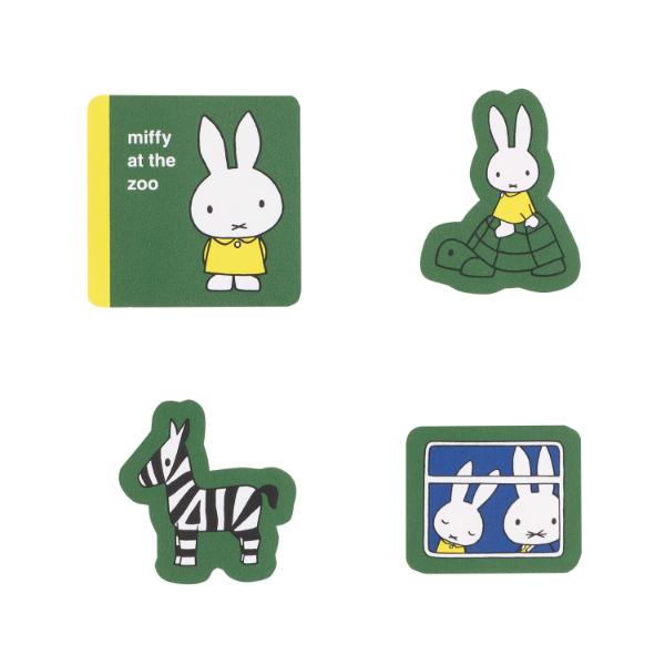 ミッフィー miffy フレークシール (動物園) 文具 日本製