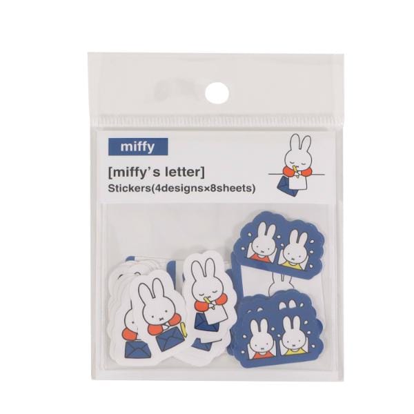 ミッフィー miffy フレークシール (おてがみ) 文具 日本製