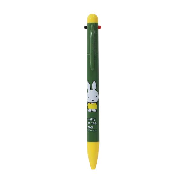 ミッフィー miffy 3色ボールペン (動物園) 文具 日本製